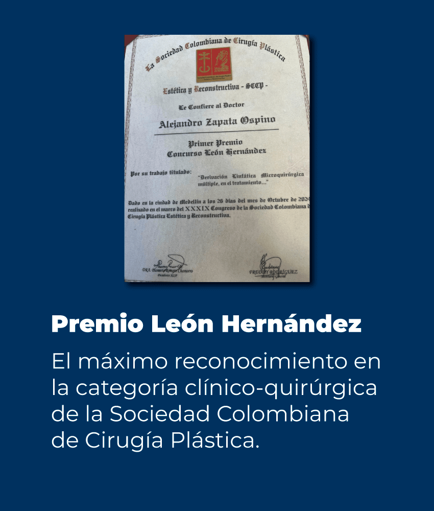 Premio Leon Hernandez Alejandro Zapata