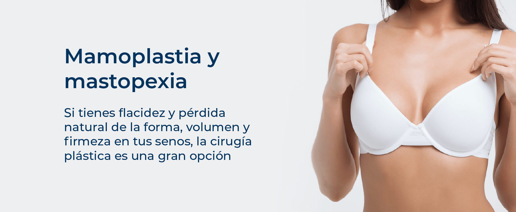 Mamoplastia de aumento | Mastopexia